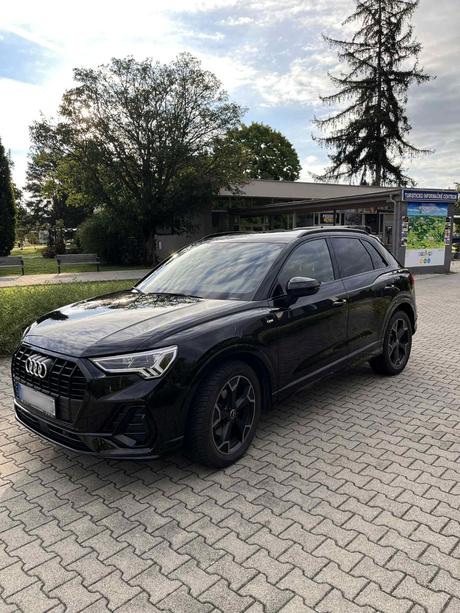 Audi q3 35 2.0 tdi q3 s tronic, čierne, diesel, audi