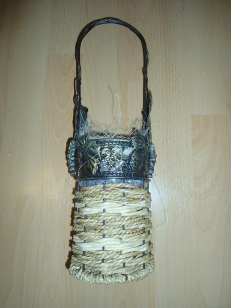 Darčekovy obal na fľašu vína,