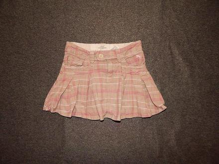 Károvaná sukňa, h&m,98