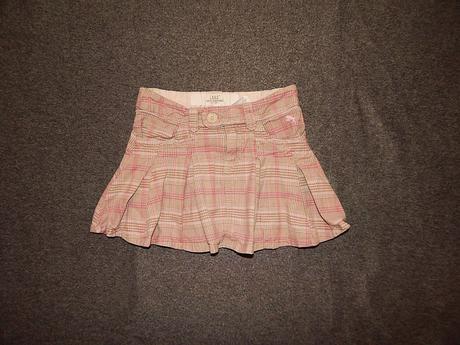 Károvaná sukňa, h&m,98