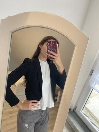 Dámske sako crop, h&m,xs