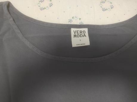 Modrý top, vero moda,s