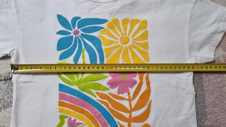 B3545 tričko koráliky, reserved,128