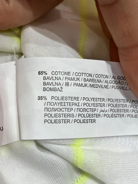 Dievčenské pásikavé tričko (10-11r.), original marines,140