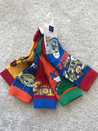 5pack next toy story ponožky (veľ.17-22), next,17 - 22