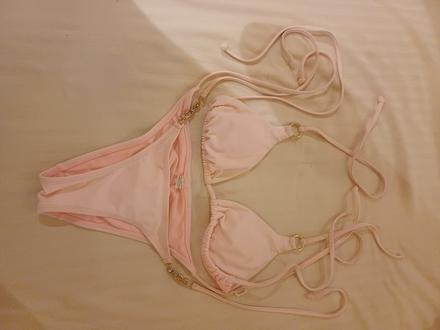 Bledoružové bikiny, s