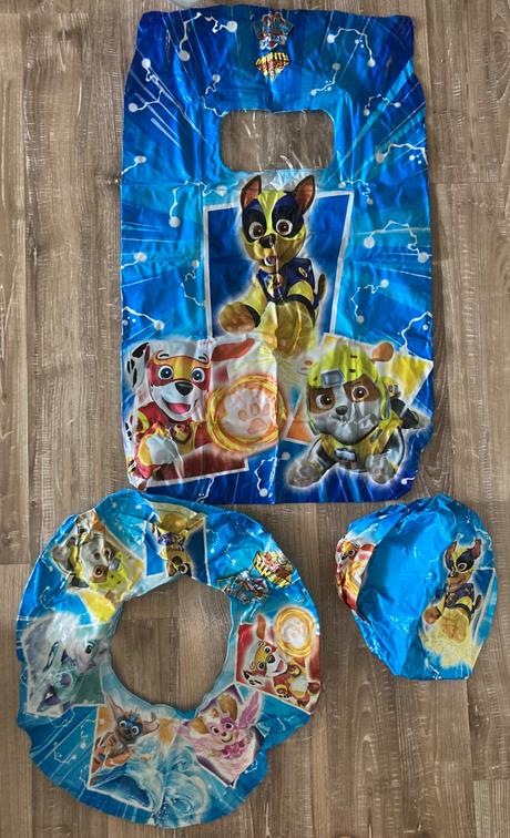 3set plážová súprava do vody paw patrol, 