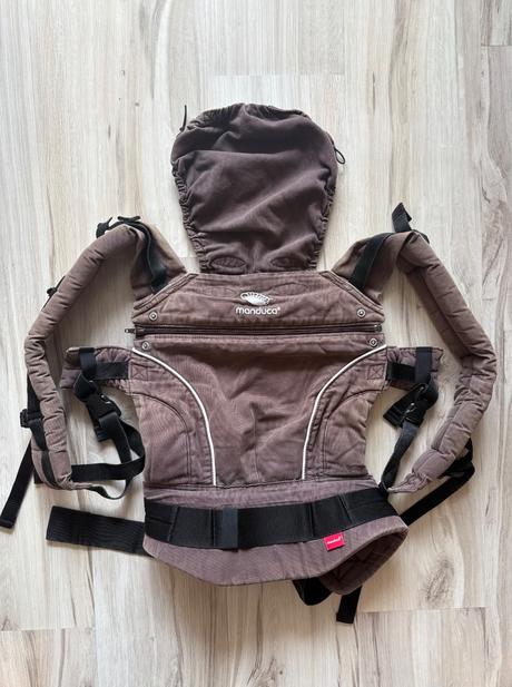 Ergonomický nosič manduca s novorodeneckou vložkou, manduca