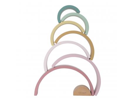 Little dutch skladačka drevená dúha fairy garden,