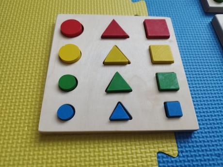 Montessori vkladačky, 
