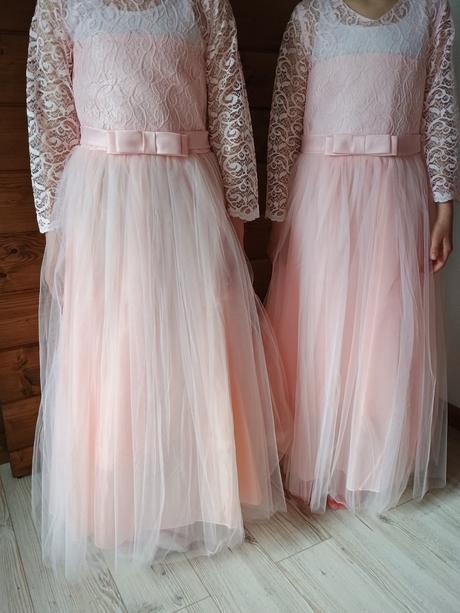 Šaty po zem - nové s visačkou, 140