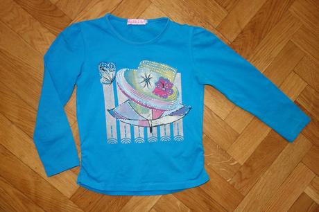 Tričko s trblietkami, 134