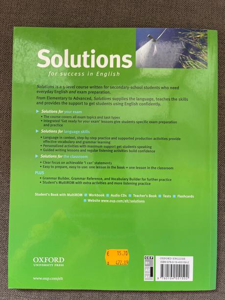 Solutions elementary,