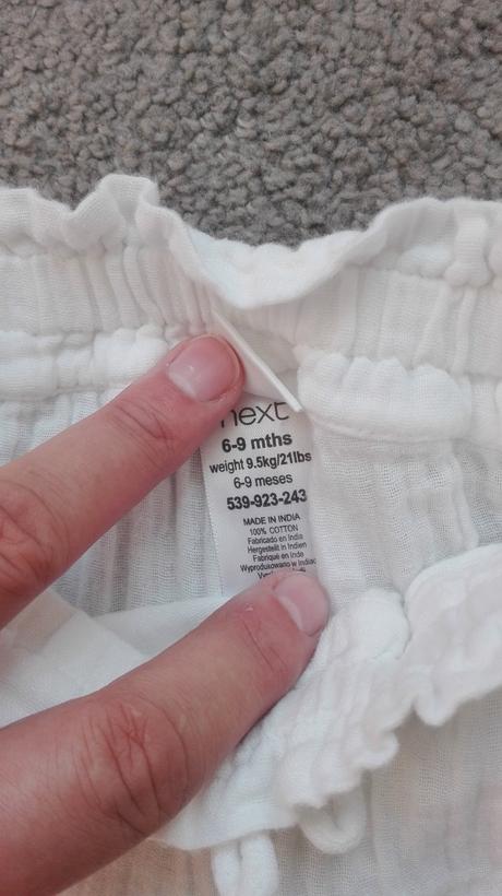 Letne nohavice, next,74