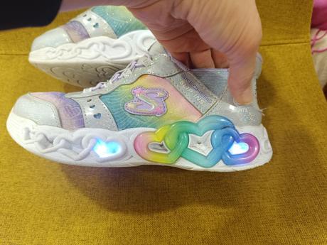 Blikajúce skechers slip- ins, skechers,35