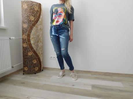 Zara tričko oversize-  s,m,l,xl, bavlnené,, zara,s