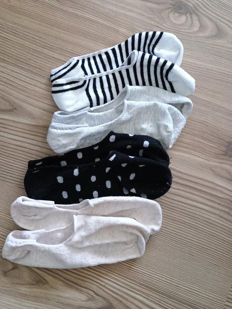 Neviditeľne ponozky 4ks min.nosene 35-38, 35