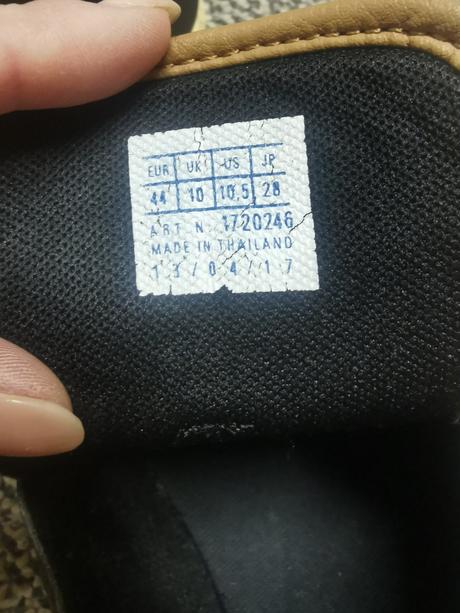 Kožené botasky 44, 44