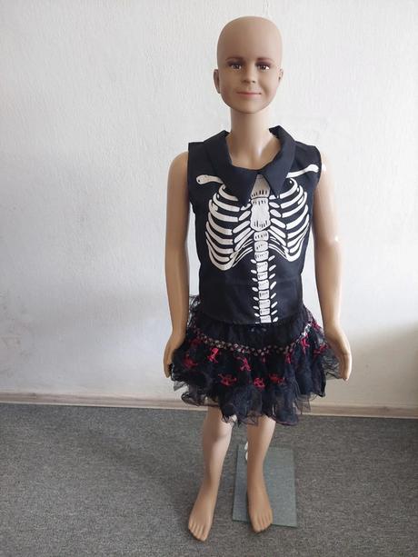 Kostra dvojdielny kostým zn.wicked veľ.146-158,