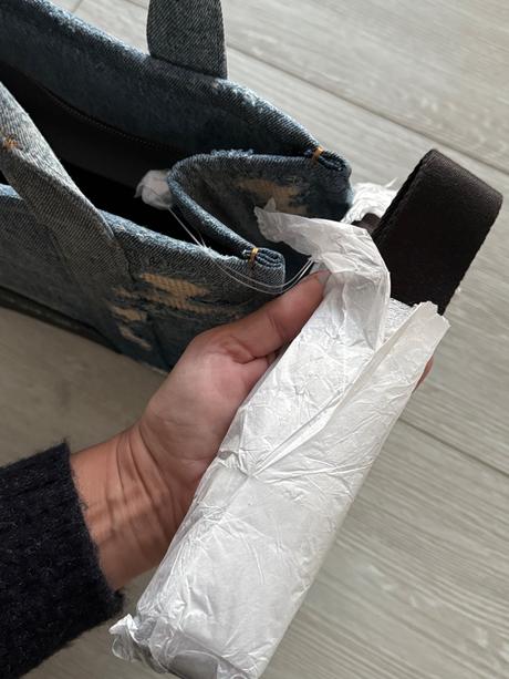 Denim taška marc jacobs, marc jacobs