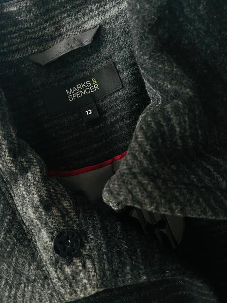 Marks & spencer vlnený kabátik vel.m, marks & spencer,m