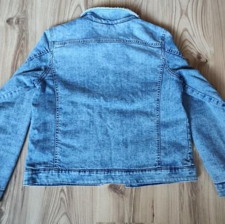 Rifľová prechodná bunda veľ.10-12 r, h&m,152