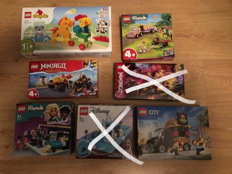 Lego mix friends, ninjago, duplo, city,