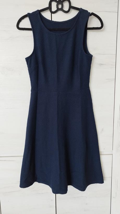Dámske tmavomodré šaty, esmara,s