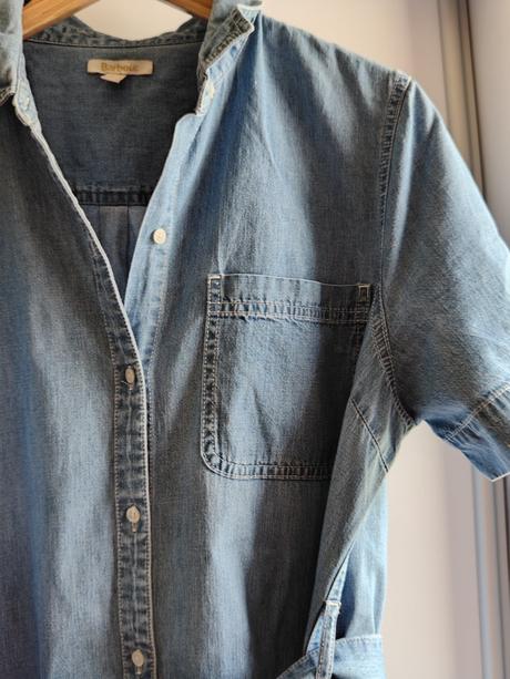 Barbour originál štýlové moderné šaty, m