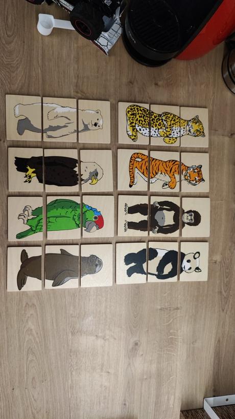 Prvé skladačky, kocky, 