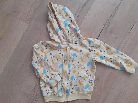 Mikina top stav, fox & bunny,92
