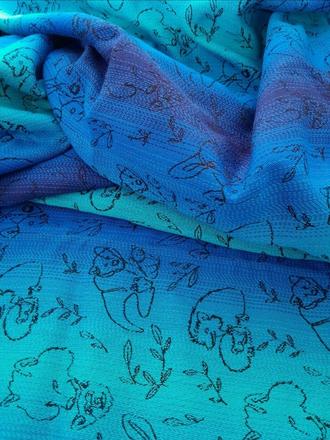 Šatka na nosenie detí značka rischino, rischino