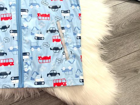 Dopravná bunda do dažďa veľ. 122/128, lupilu,128