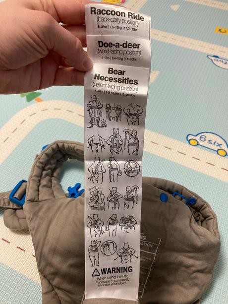 Nosič pao papoose od 4-36mes, we made me