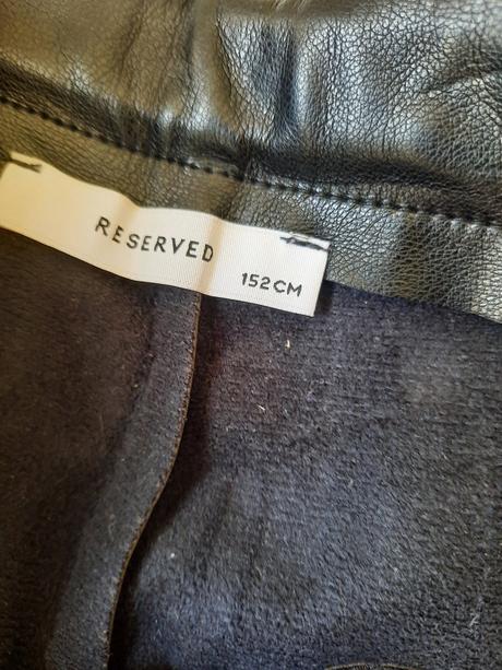 Koženkové 3/4 nohavice, reserved,152