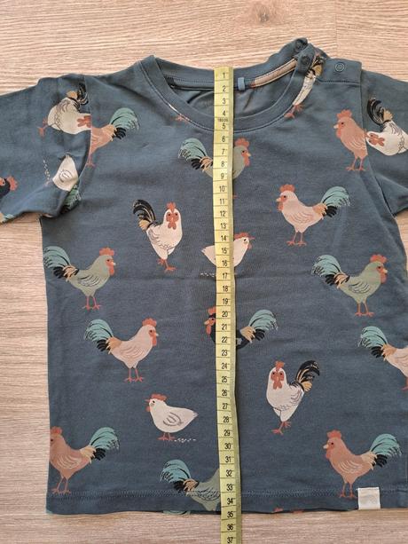 Lindex tricko kohuty + leginy 86, mikina pinokio, lindex,86