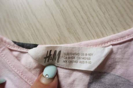 Šaty h&m 122/128, h&m,122