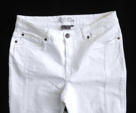 Krátke biele rifle authentic veľ.42, authentic,42