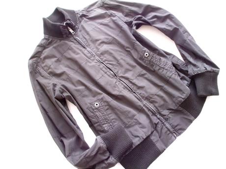 Smog čiernosivá bunda , new yorker,m