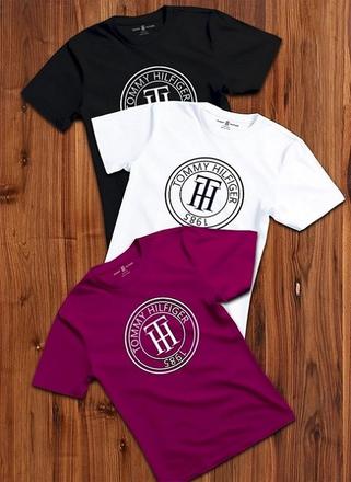 Dámske bavlnené trička, tommy hilfiger,l - xxxl