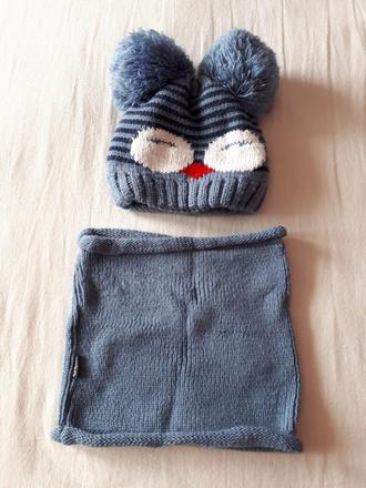 Set čiapka + nákrčník, 92