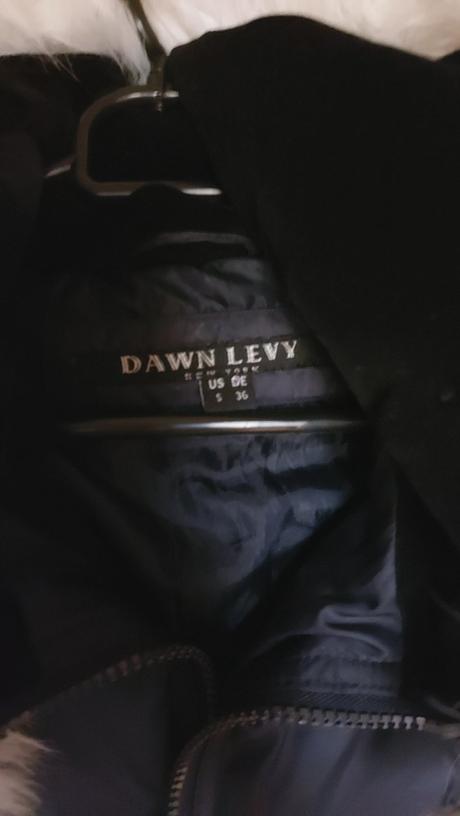 Damska zimna bunda, s