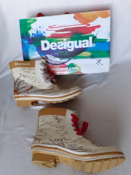 Dámske nízke gumáky desigual č. 41, desigual,41