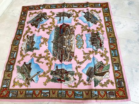 Jemná šatka na krk, l