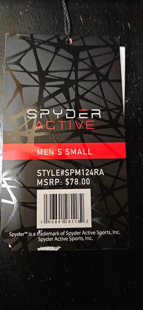 Spyder pánsky termo rolák veľkosť m, m