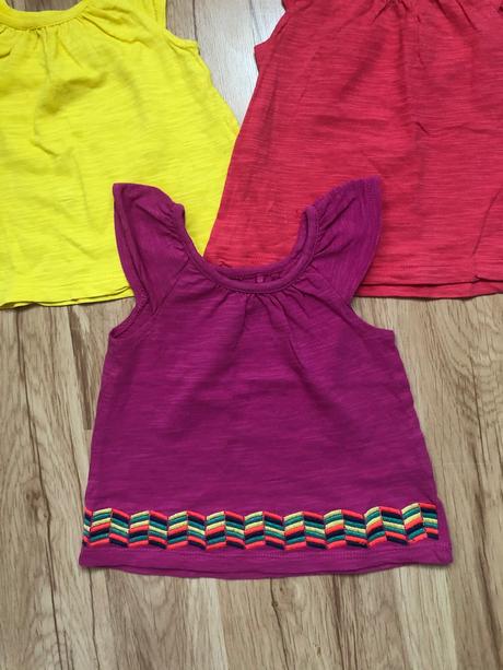 3 ks tričiek m&s, marks & spencer,74