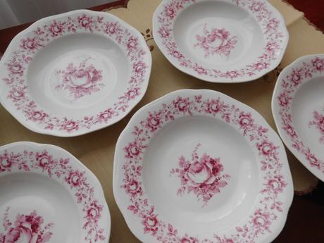 Taniere polievkové- porcelánové čechoslovakia 6x,, 