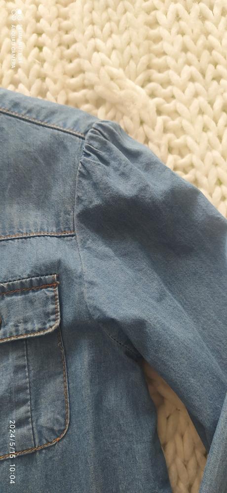 Riflové šaty, tchibo,134