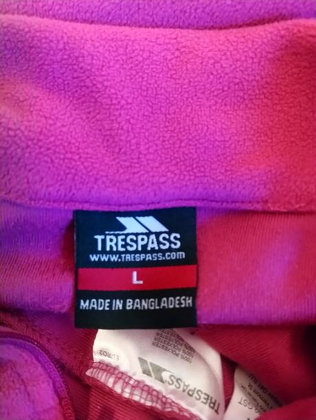 Dámsky sýto ružový fleesový top, trespass, l