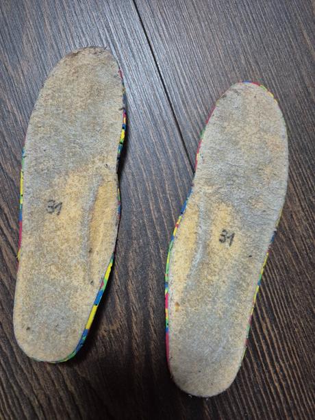 Ortopedické vložky do topánok, 31